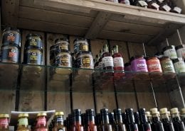 Stocked shop shelves